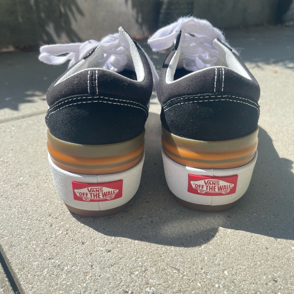 Vans Old Skool Platform Stacked Sneaker Size 7.5 - Picture 2 of 5